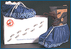 shoe covers, booties, boot covers